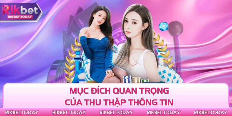Quyền Riêng Tư 2 Mục đích quan trọng của thu thập thông tin